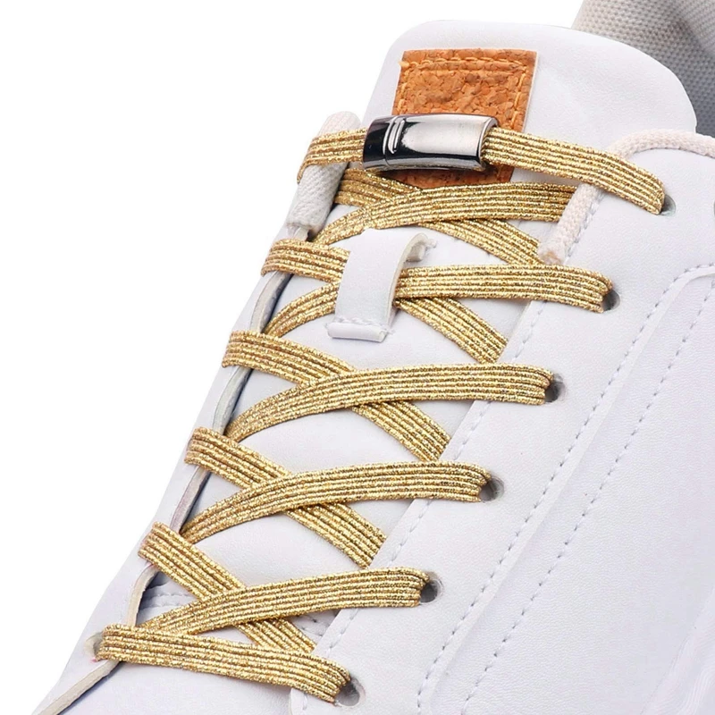 

Magnetic Shoelaces Elastic Shoe Laces no tie Creative Quick Flat Shoelace Kids Adult Unisex Leisure Sneakers Locking Lazy Lace
