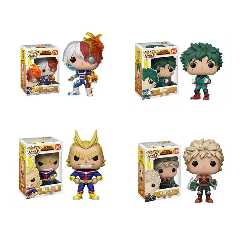 Экшн фигурки моя геройская академия виниловая кукла Deku и Katsuki коллекционная