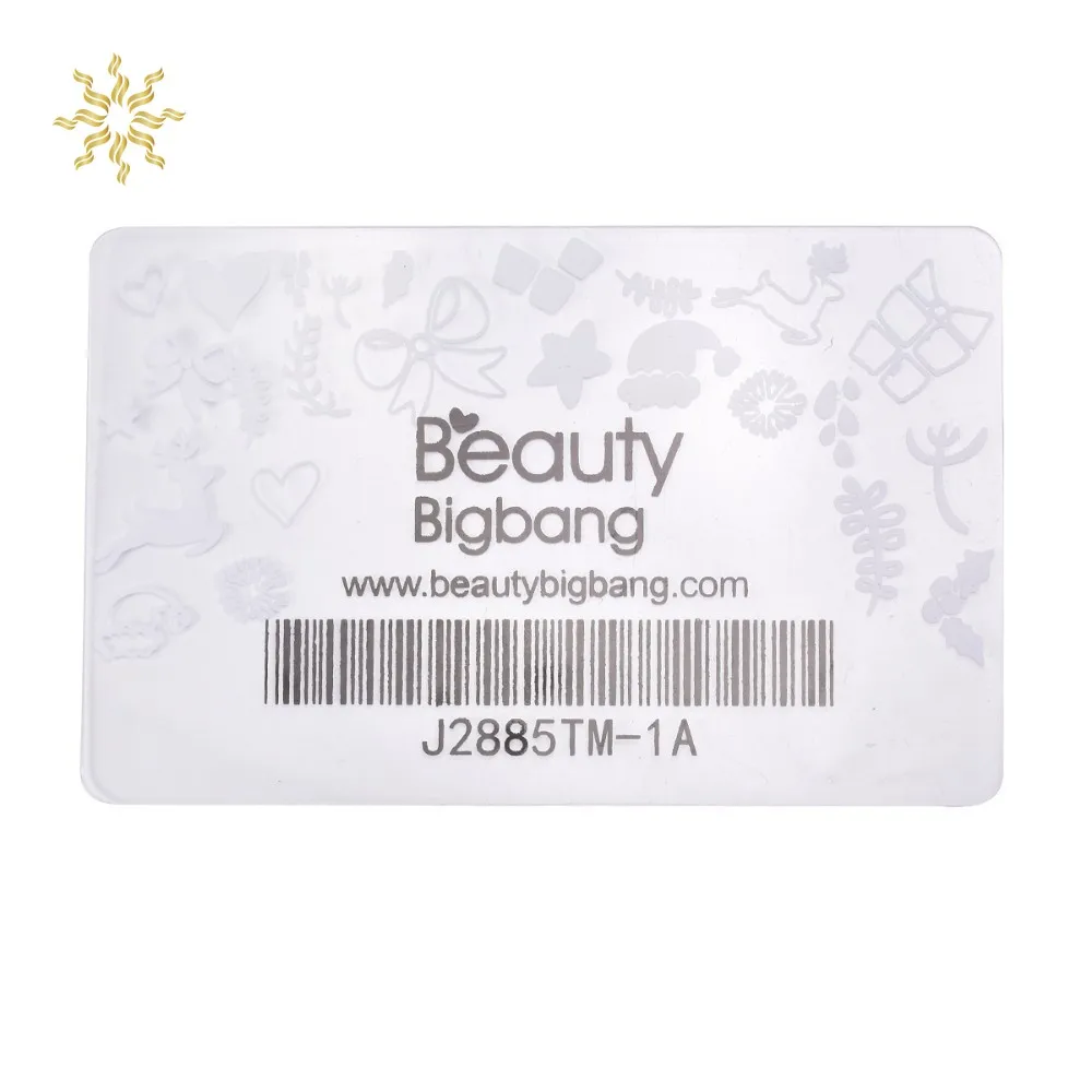 

BeautyBigBang 10Pcs Nail Stamping Plate Stamper Scraper Nail Art Polish Stamp Plastic Manicure Nail Tools