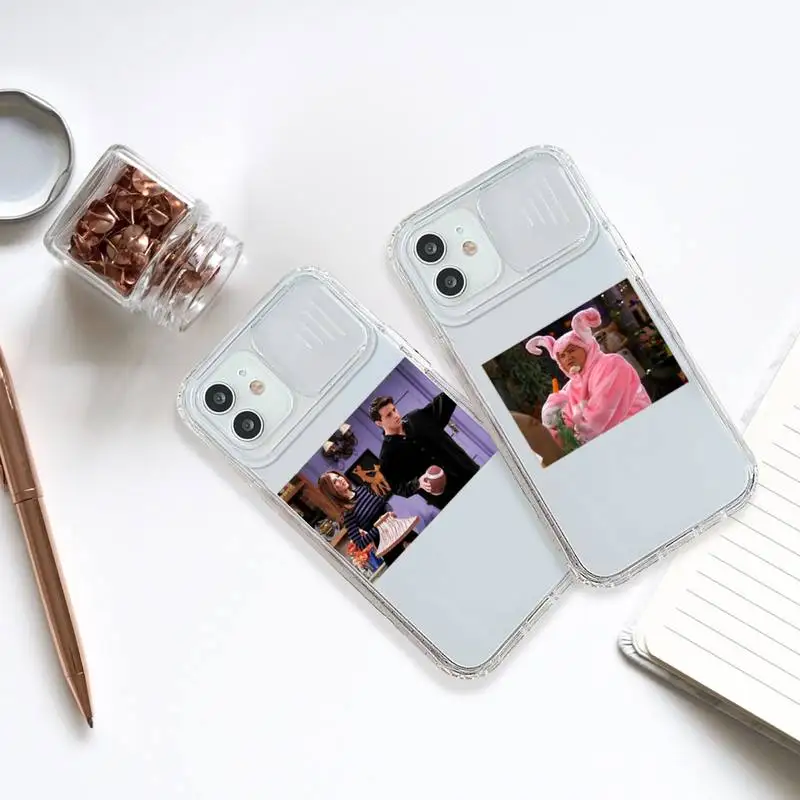 

Central Perk Phone Case transparent For iPhone 7 8 11 12 X XS XR MINI Pro Max Plus Slide Camera Lens Protect