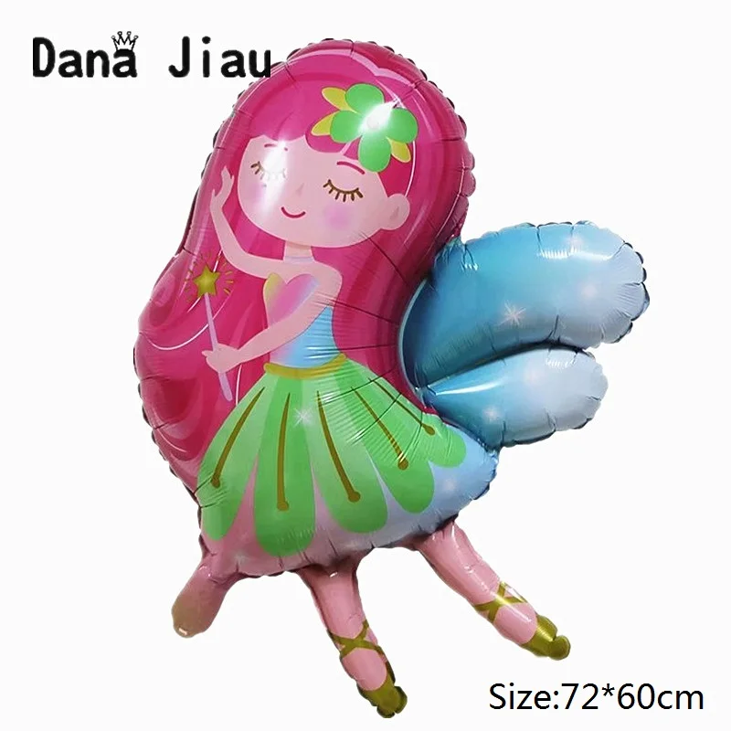 

Свадьба мультфильм лес фея с крыльями гелий воздушный шар для девочек 100 дней с днем рождения декоративный шар для вечеринки игрушка