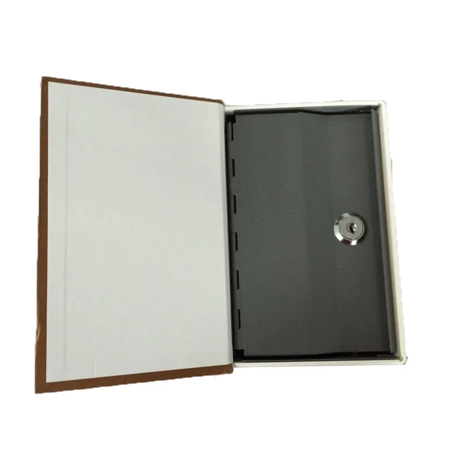 Small Book safe with key lock 100% steel made hidden Stash box food grade smell proof bags | Спорт и развлечения