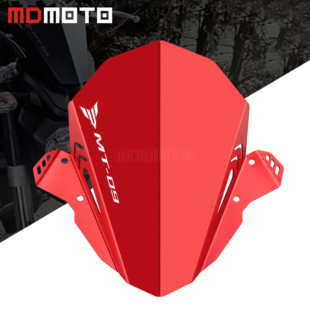 

MDMOTO Fit For Yamaha MT 09 MT09 Windshield Windscreen 2017 2018 2019 2020 Motorcycle Windshield Wind Screen Accessories