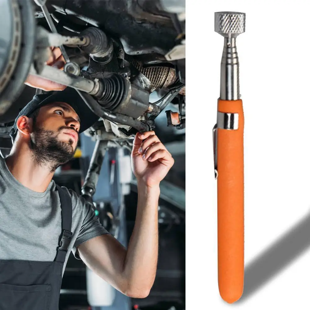 

Mini Portable Telescopic Magnetic Magnet Pen Handy Tool Capacity For Picking Up Nut Bolt Extendable Pickup Rod Stick