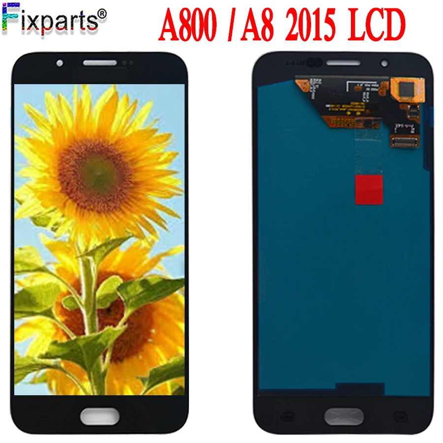 

Super AMOLED New For Samsung Galaxy A8 2015 LCD For Samsung A800 A8000 A800F LCD Display Touch Screen Digitizer Assembly