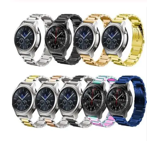 Ремешок из нержавеющей стали для Samsung Galaxy Watch 46 мм/Gear S3 Classic/S3 Frontier металлический