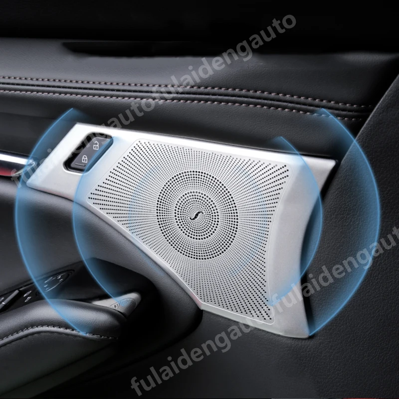 2 шт. для Mazda 3 Axela 2019-2021 Внутренняя дверь из нержавеющей стали динамик клаксон