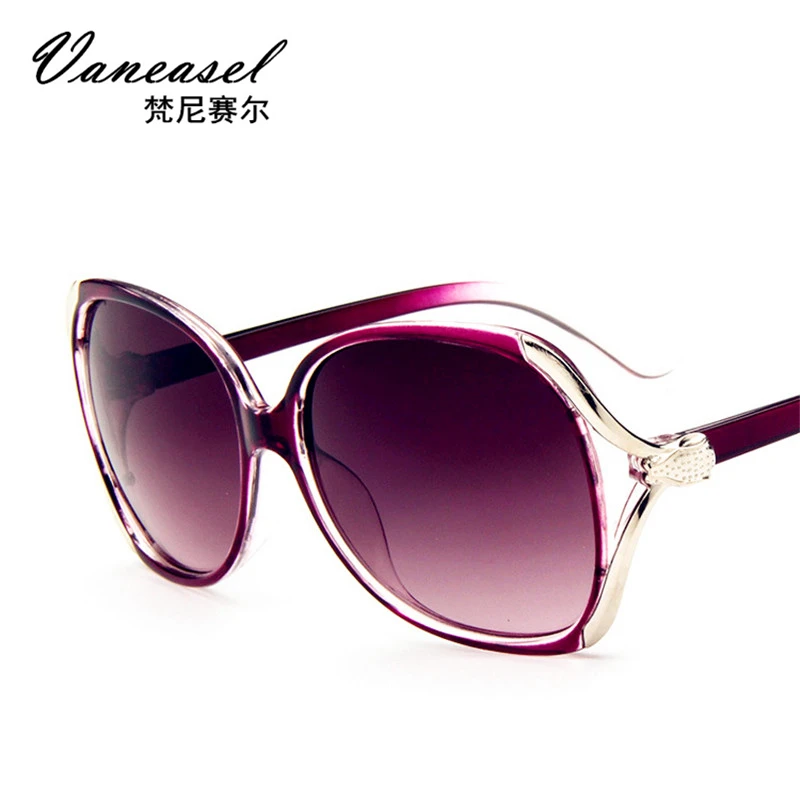 Большие солнцезащитные очки женские Овальные Стильные Классические большие