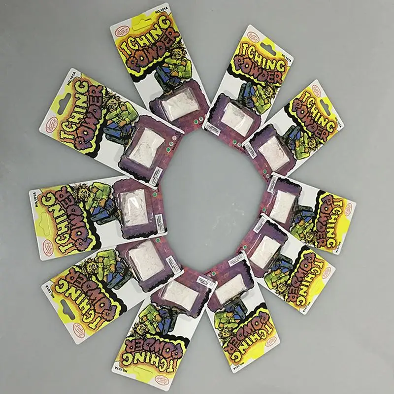 

Tricky Toys Novelty Bar Supplies April Fool's Itchy Powder Man Day Whole Gifts Must-have Wholesale Toys V1W7