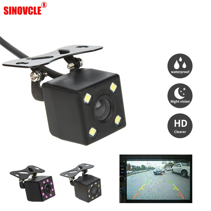 SINOVCLE Автомобильная камера заднего вида с инфракрасным ночным видением для