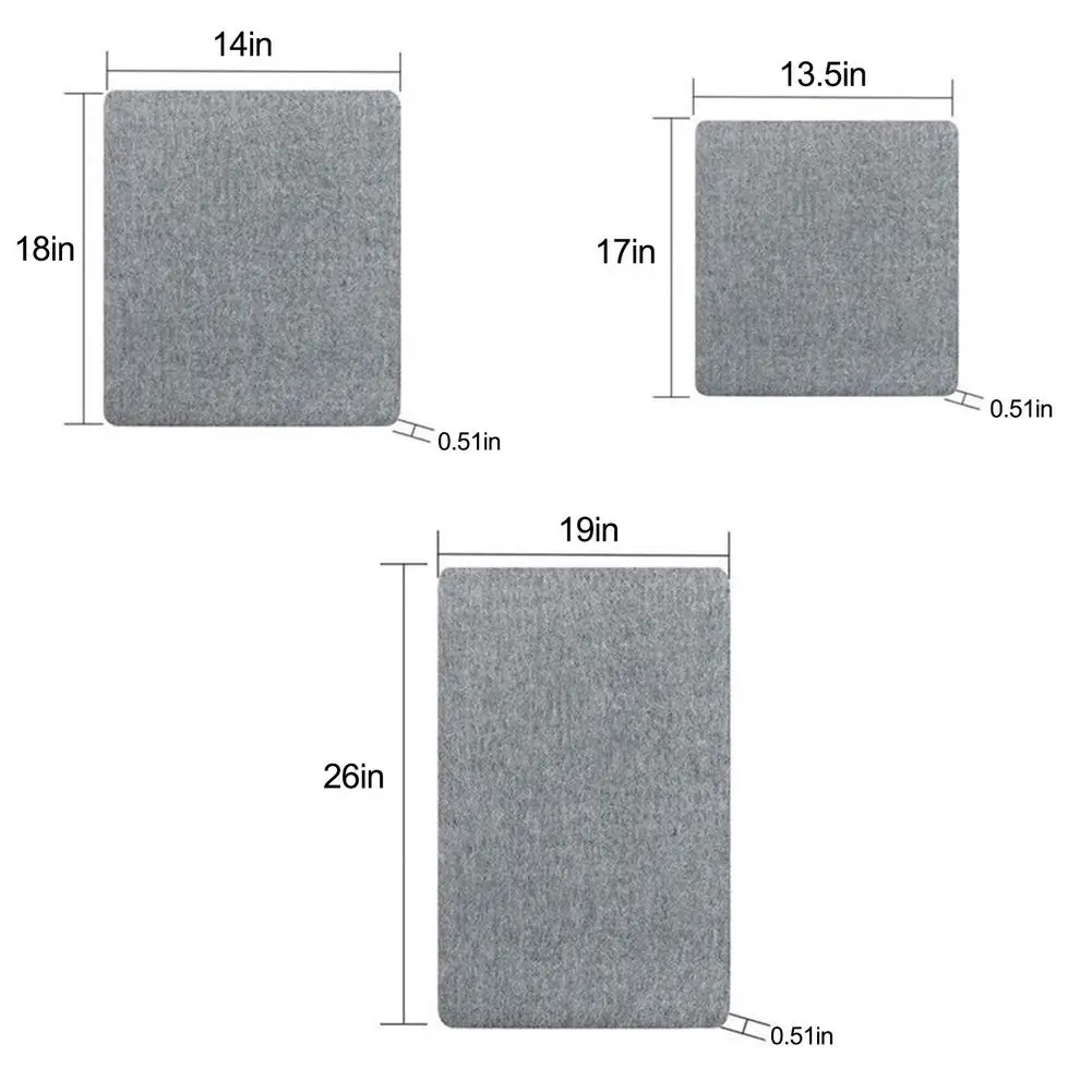 

Wool Pressing Mat Ironing Pad Portable High Temperature Resistance Ironing Board Felt High Temperature Resistant Ironing Mat