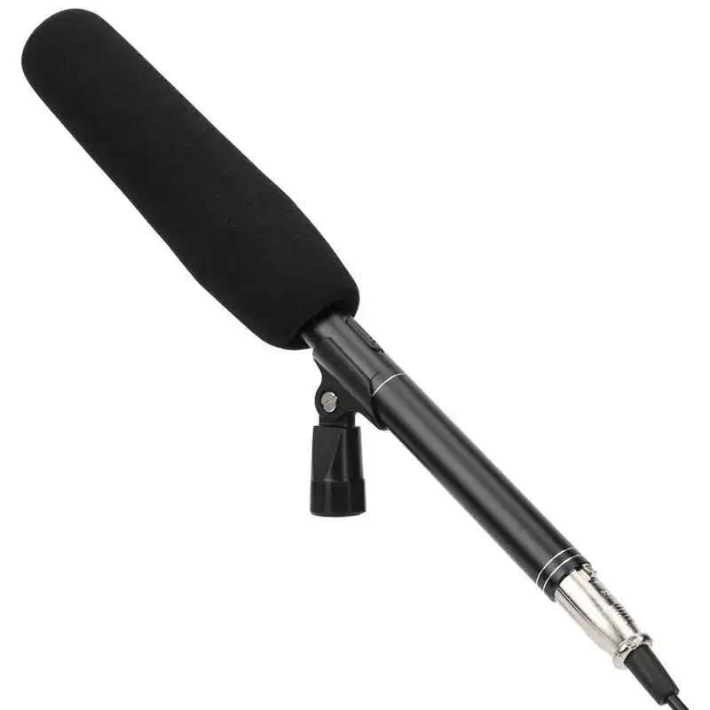 Конденсаторный микрофон из сплава профессиональный для интервью пистолет