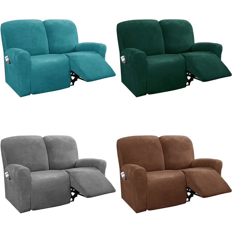 

Бархатный Чехол для кресла на 1-2 места, эластичный чехол для шезлонга, дивана, кресла, чехлы для гостиной, защита мебели, эластичный