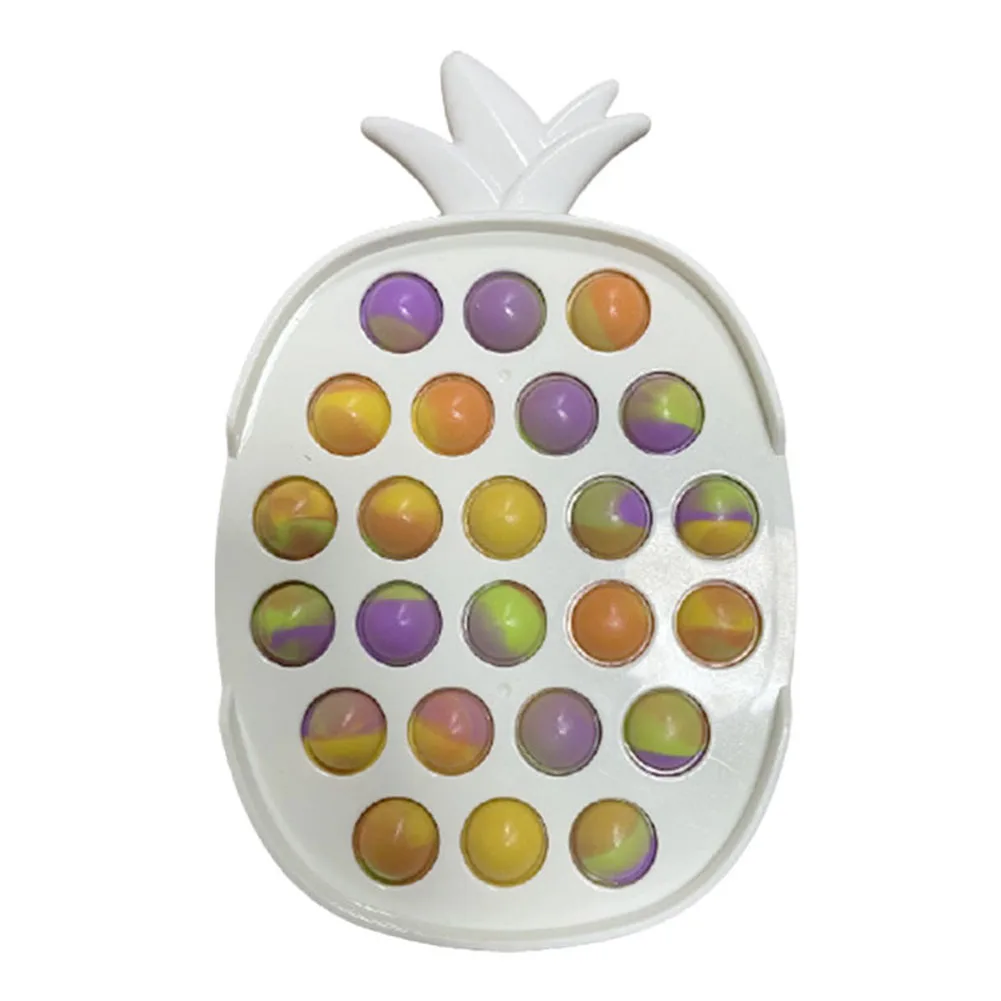 

Camouflage Mini Pineapple Keychain Push Bubble Sensory Toy Anti-stress Relaxing Puzzle Fidget Autism Toys for Adults Kids