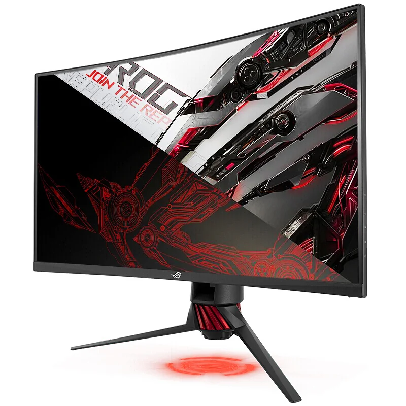 ASUS ROG Strix XG32VQ 31 5 дюймовый изогнутый 2K игровой монитор 144 Гц быстрая рефракция