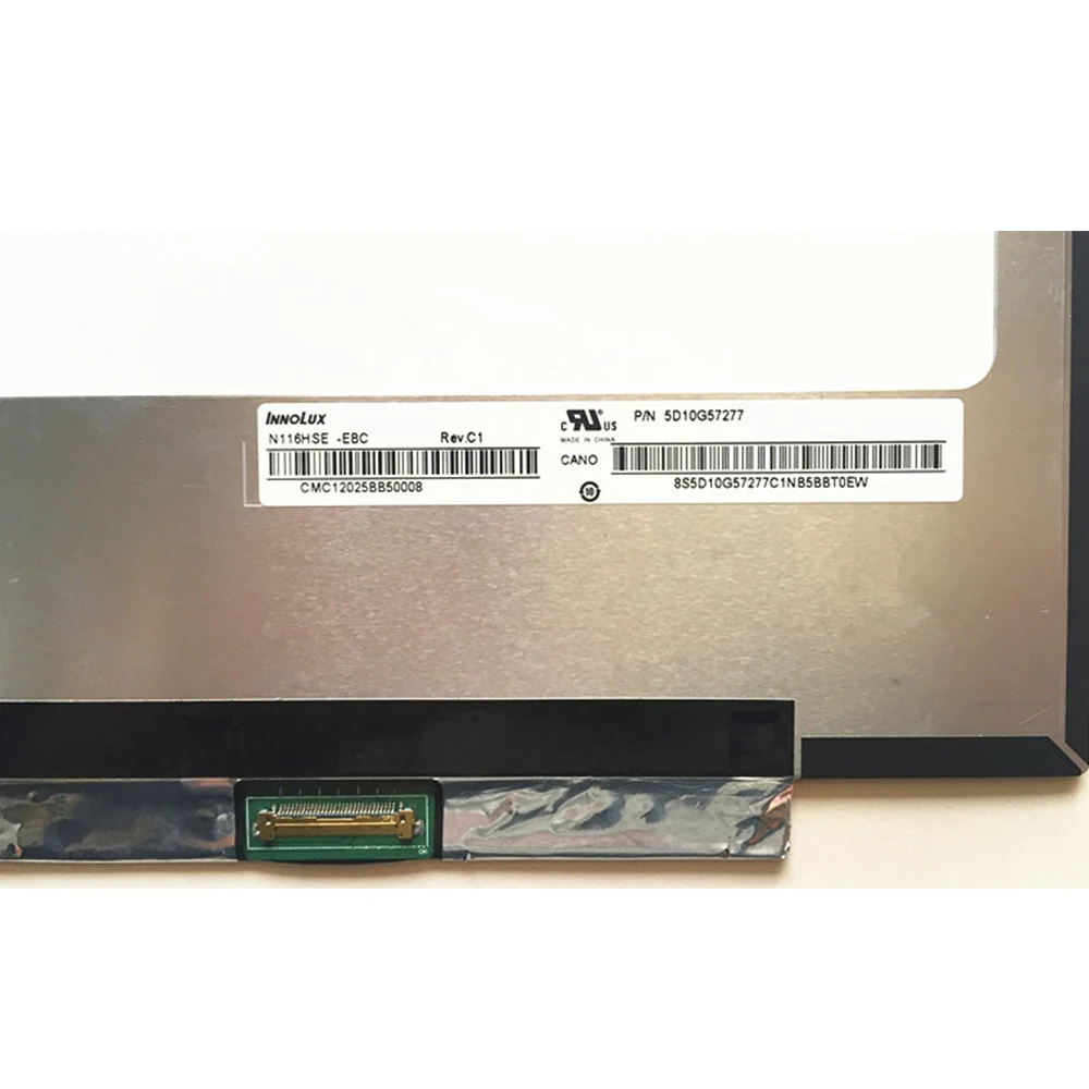 11.6&quot FHD IPS LCD screen N116HSE-EBC N116HSE EBC LED Display 1920X1080 non-touch Laptop Matrix Panel 30 Pins Glossy Replacement |