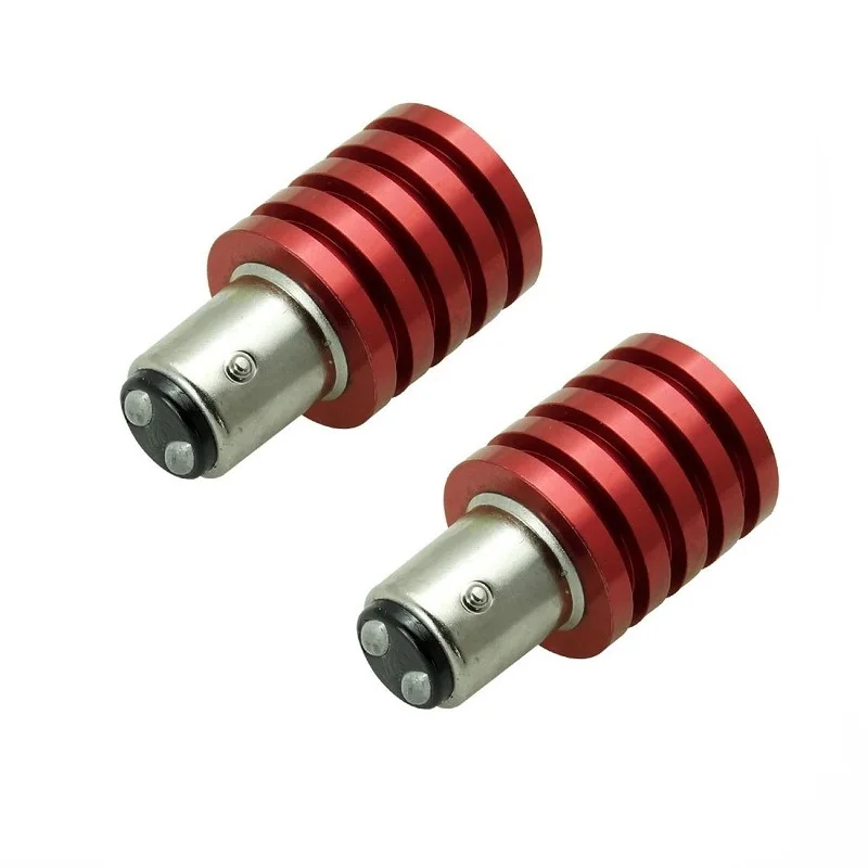 Светодиодный светильник 7 Вт DC12V Белый 1156 BAU15S PY21W 1157 1*3535 объектив обратная лампа сигнал поворота Стоп светодиодный свет светодиодный светильник 2 шт