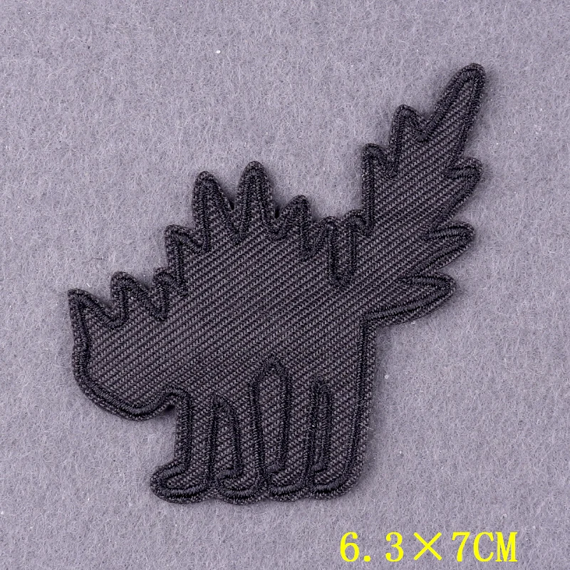 Забавные аксессуары для одежды термоклейкие нашивки мультяшный Кот панда