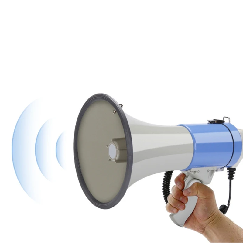 Outdoor Handheld Megaphone Speaker Booth 50W High Power Recordable Loudspeaker Tweeter | Электроника