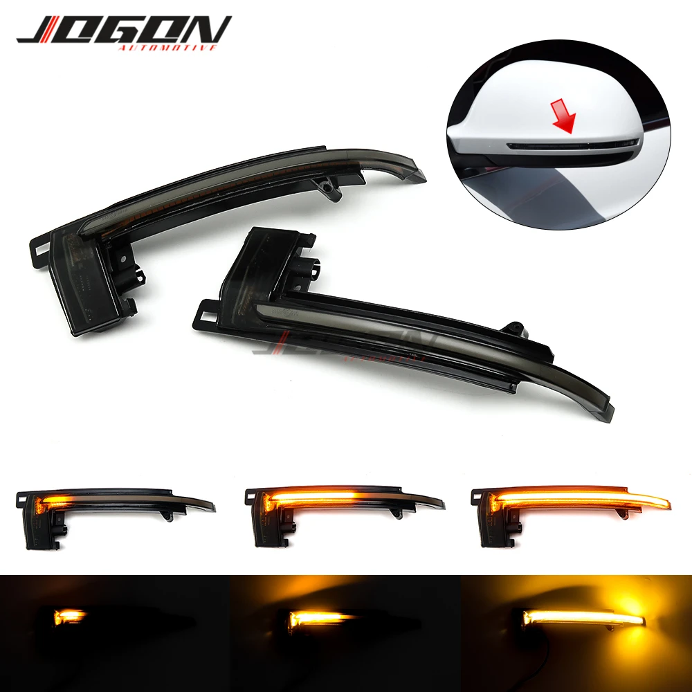 

For Audi A4 S4 B8 2008-12 A5 S5 A8 S8 D3 A3 S3 8P A6 S6 RS6 C6 Q3 RS Q3 8U Side Wing Mirror Indicator Dynamic Turn Signal Light