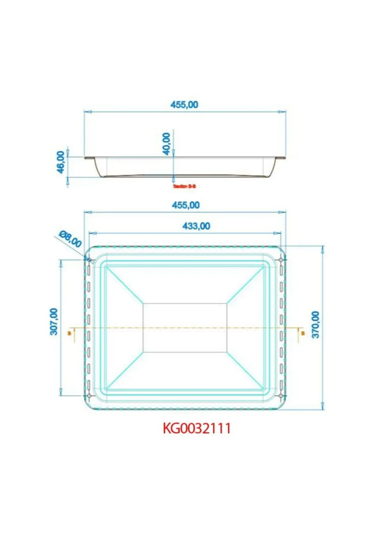 

Enamel Oven Tray