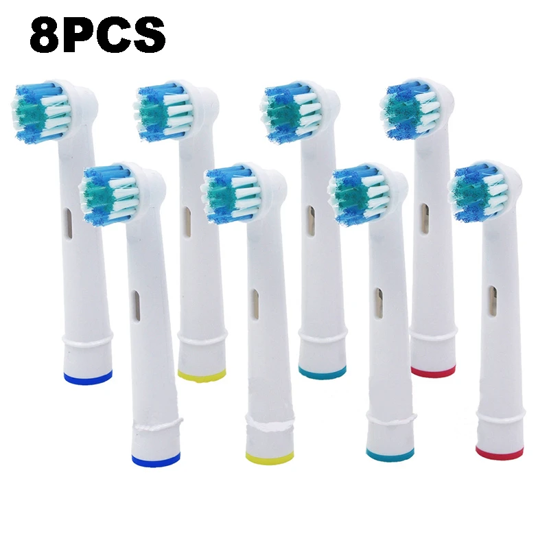 8 шт. сменные насадки для щёток Oral B Электрическая зубная щетка Braun Professional