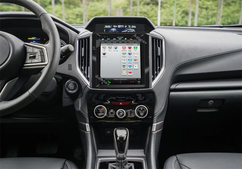 

Car radio For Subaru forester xv 2018 Android DSP unit GPS Navi Tesla vertical screen carplay Automotive multimedia player