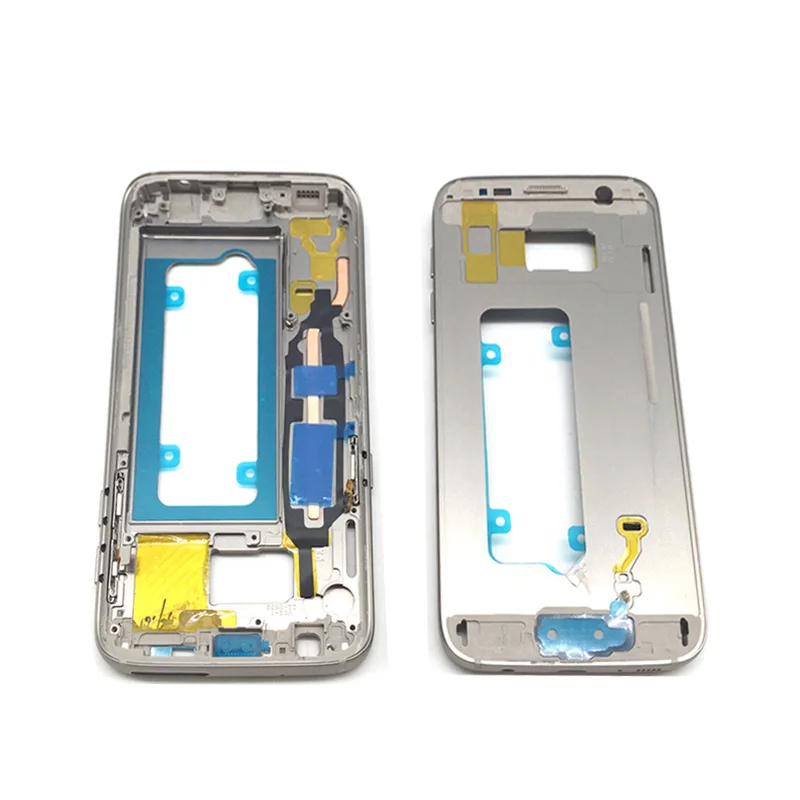 Для Samsung Galaxy S7 G930F edge G935F средняя пластина рамка Корпус Шасси со всеми маленькими