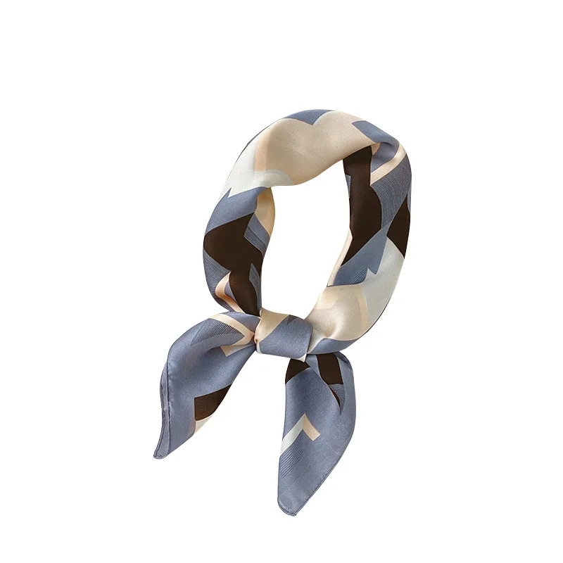 

Retro Small Square Scarf Women's Thin Silk Scarf Spring And Autumn And Winter New Style Neckband Decoration Neckbands Scarves