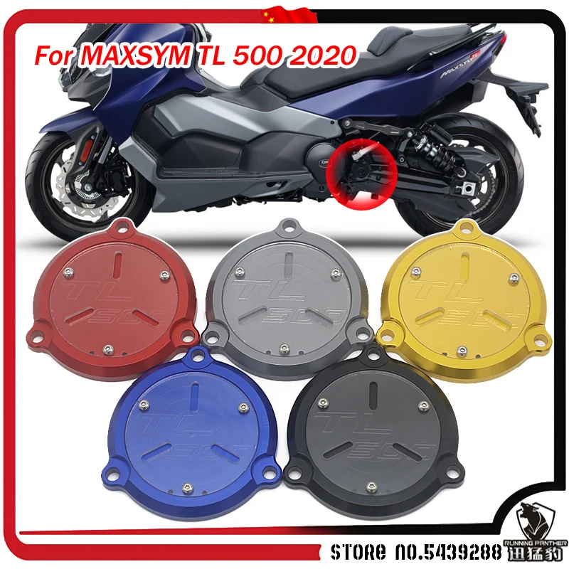 

FOR SYM TL 500 TL500 2020 Motorcycle Accessories CNC Frame Hole Cover Front Drive Shaft Cover Guard 5 coluor