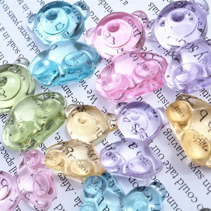 1 шт. формы для мастики силиконовая форма в виде медведя оранжевого шоколадного