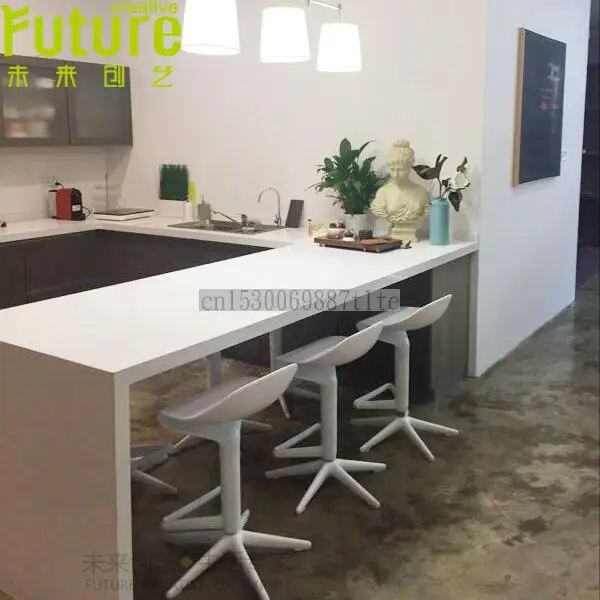 Скандинавский барный стул ложка креативный вращающийся простой для переднего