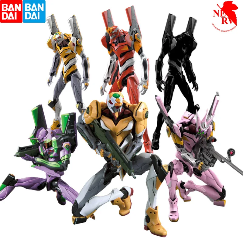 

Bandai Assembled Model Eva Unit 01 EVA-00 Dx Ver Evangelion EVANGELION-01 Humanoid Action Figure Kid 's Toy Gift Original PVC CE