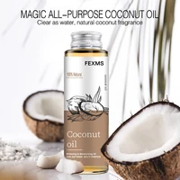 100ml coconut oil relaxing massage oil liquid carrier oil for diluting essential oils skin hair face body scalp nails care