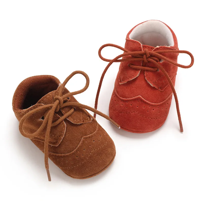 Zapatos de primeros pasos para beb&eacute;, ni&ntilde;o y ni&ntilde;a, zapatos para reci&eacute;n nacido, oto&ntilde;o e invierno, suaves, antideslizantes, suela de goma informal-0