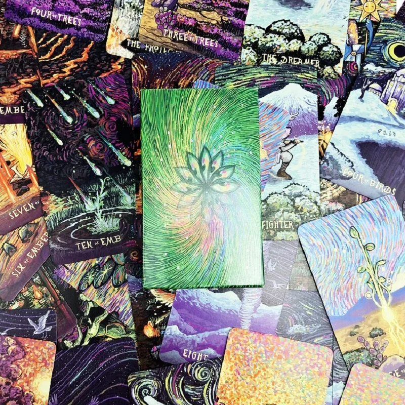 

Cosma Visions Oracle Cards Full English Classic Board Games Cards Imaginative Oracle Divination Desk Game Tarot Cards With PDF