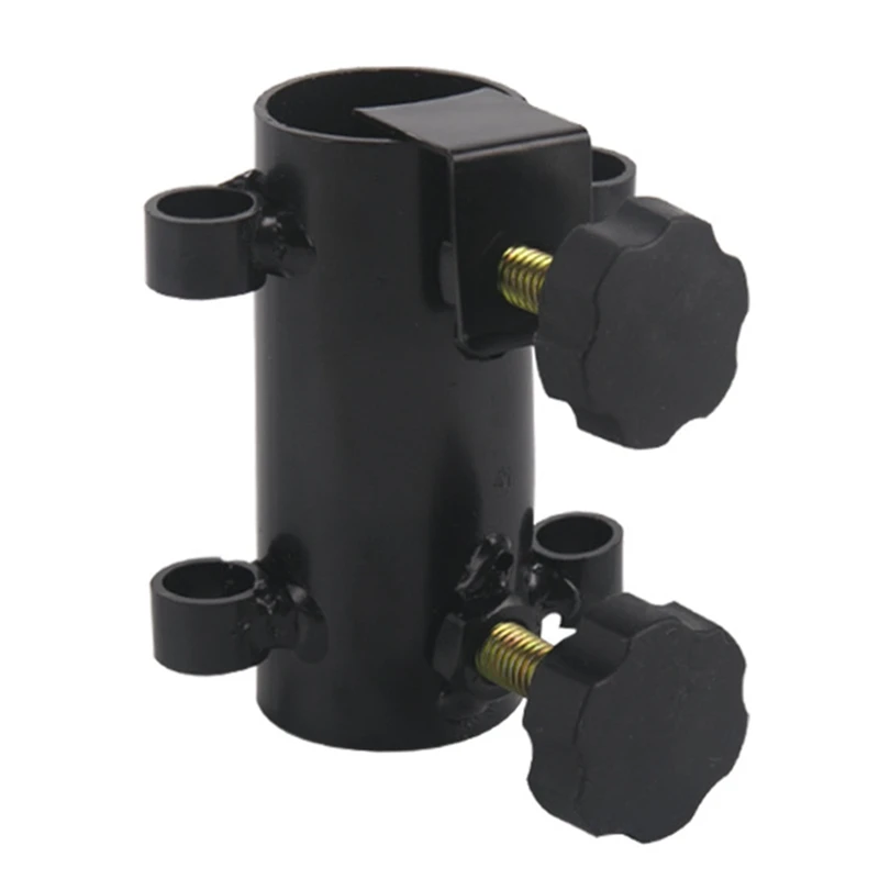 

Hot Awning Rod Holder Stainless Steel Nut Adjustable Baffle Outdoor Rod Iron Holder Fixed Tube Awning Pole Accessories