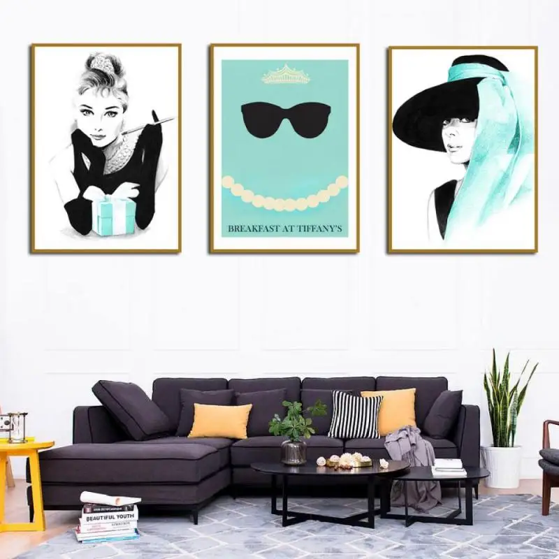 Настенный модульная художественная картина постер домашний декор Hd печать