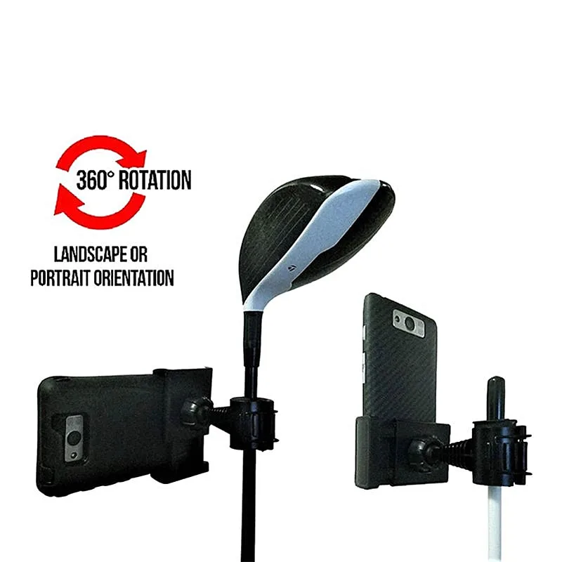 2021 Hot Sale Golf Swing Recorder Holder Cell Phone Clip Holding Trainer Practice Training Aid New Sport Accessories | Спорт и