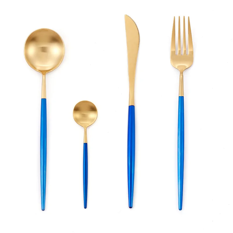 Горячая продажа столовый набор столовые приборы ножи вилки ложки Wester кухонная