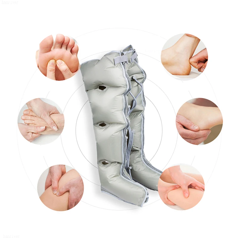 Пневматический электрический массажер с воздушными волнами для разминания ног