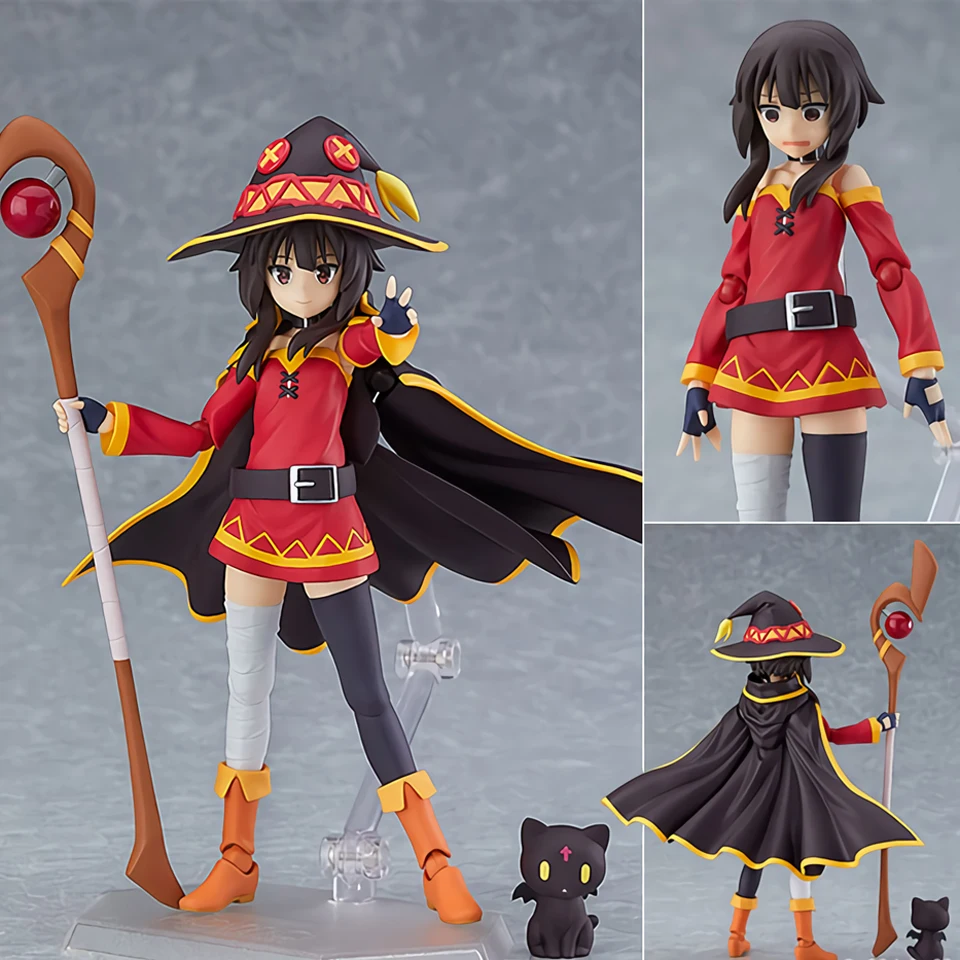 Tronzo Оригинал MF Figma #407 Konosuba Божье благословение в этом чудесном мире Megumin ПВХ