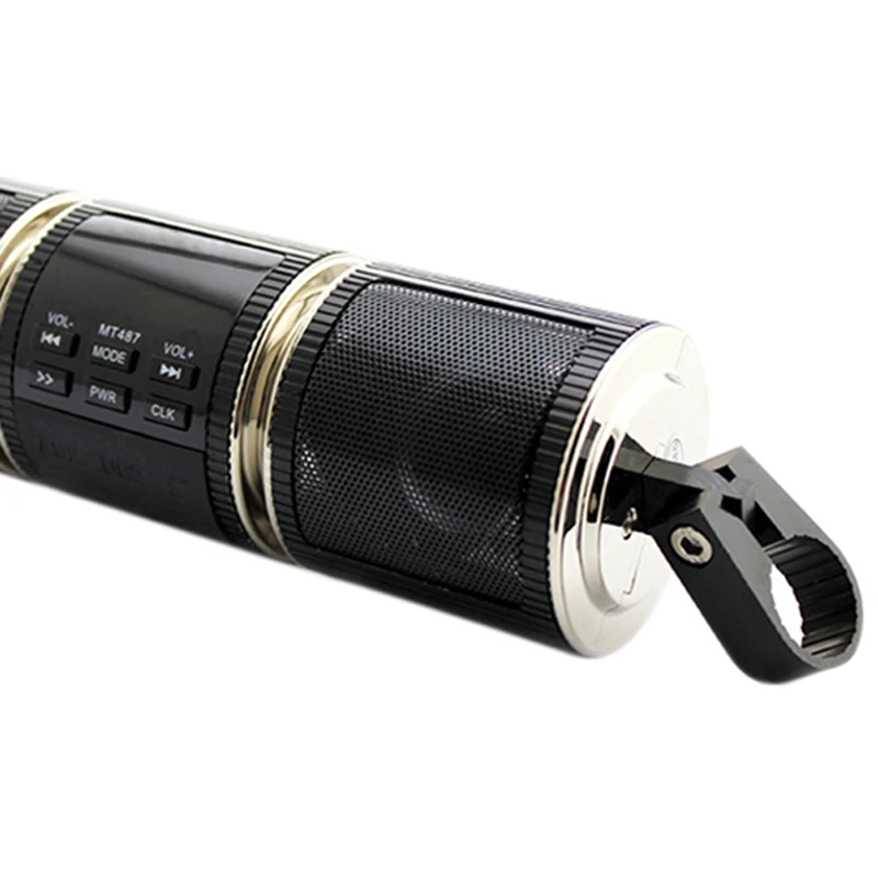 

Bluetooth Motorcycle Handlebar Audio Amplifier Stereo Speaker System Mp3 Usb 12v