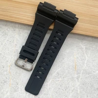 rubber strap for casio ae 1000w aq s810w sgw 400h aeq 110w w 735h black silicone waterproof watchband strap watch wrist bracelet