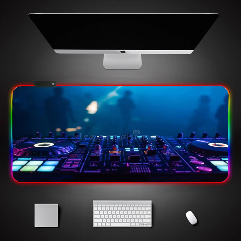 

MRGLZY RGB ASUS Moba Notebook Keyboard Pad Luminous Colorful Sliding Internet Cafe Home Gaming Smooth Eating Chicken