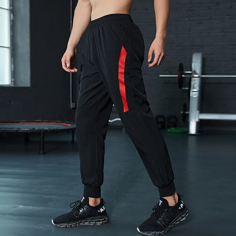 

Спортивные мужские тренировочные штаны для бега, облегающие леггинсы, дышащие штаны для футбола, баскетбола, фитнеса, тренировочные штаны