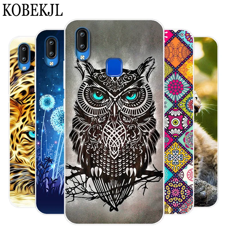 Силиконовый чехол Vivo Y93 Мягкие Мультяшные из ТПУ для телефона Lite VivoY93 Y 93 95 91 Y95 Y91 Y91i