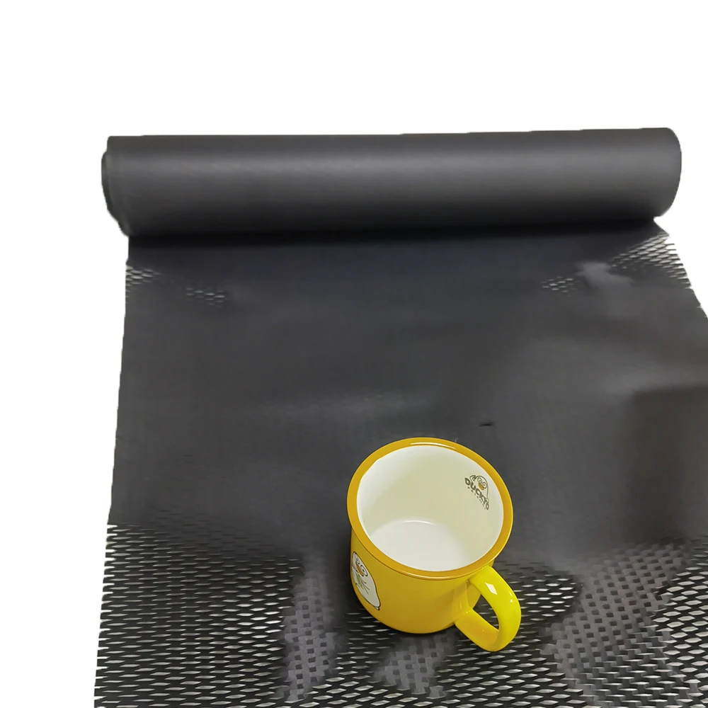 

Hysen Direct Sale 50cm*3m Black Anti-collision Kraft Paper for Packing and Moving Breakables Honeycomb Paper