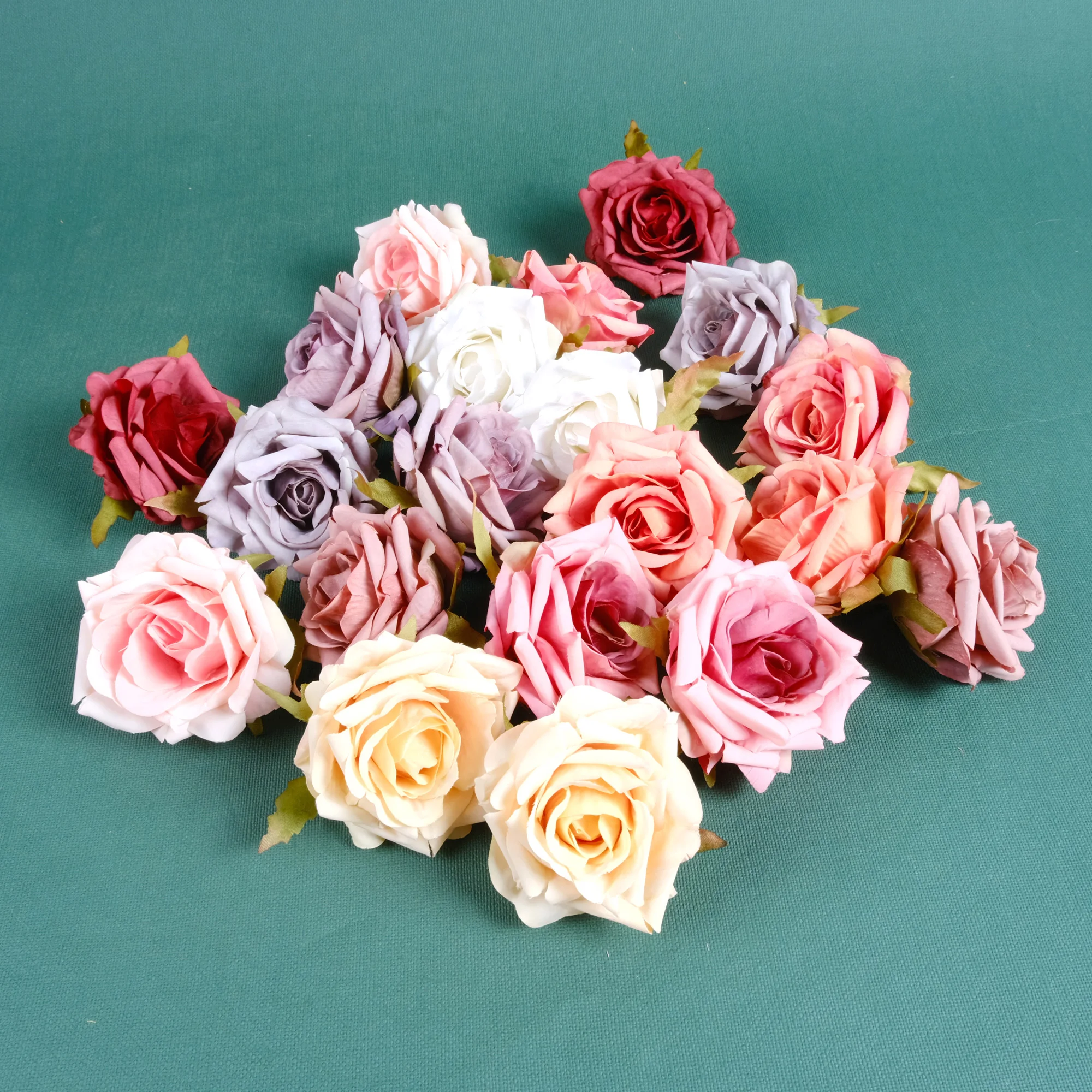 

Искусственная Роза 2,75 дюйма, Цветочная головка 7 см, разные цвета, искусственная Роза для творчества, цветок для украшения свадьбы, дома, веч...