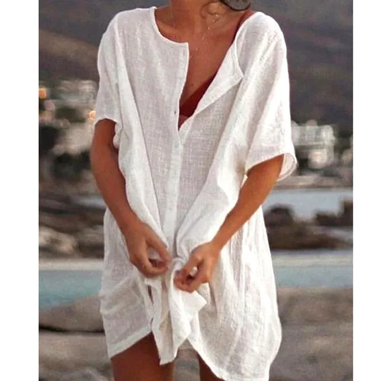 

Woman Clothes Boho O-Neck White Blouse Girls Gothic Womens Tops and Blouses Plus Size Fashion Korean Top